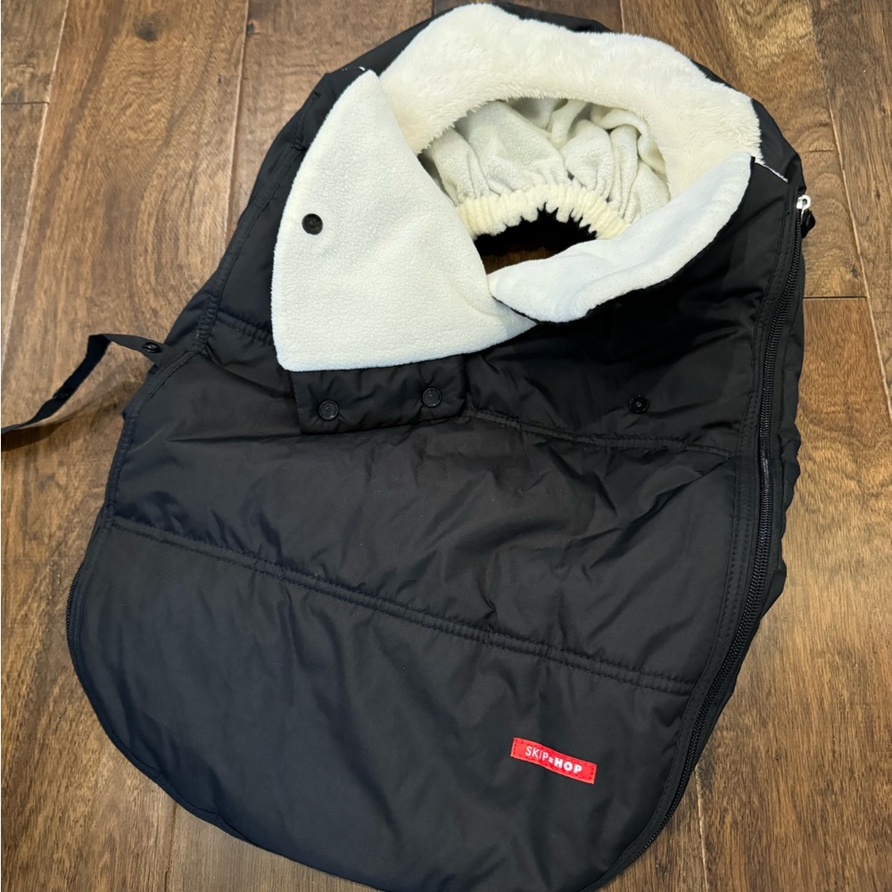 Skip Hop Winter Car Seat Cover, Stroll & Go, Black